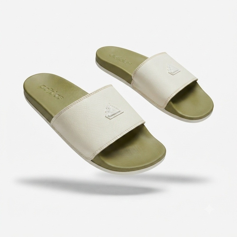 adidas Adilette Comfort Slides Mens 7 Womens 8 JQ2253 NEW